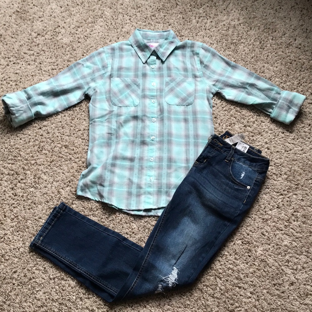 NWT Girls Justice outfit 10